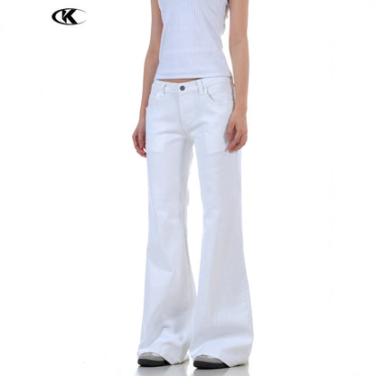Simple Clean Fit Loose and Slimming Long Trousers