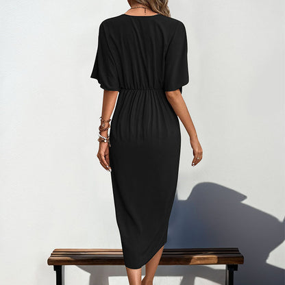Irregular dresses for European and American women's clothing