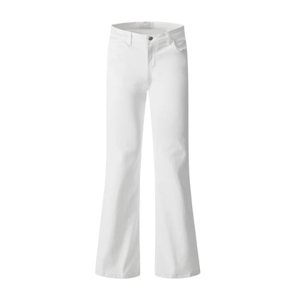 Simple Clean Fit Loose and Slimming Long Trousers