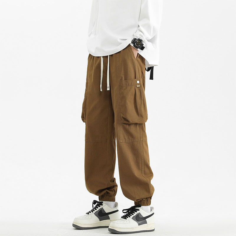 Men's Loose Cuff Trousers