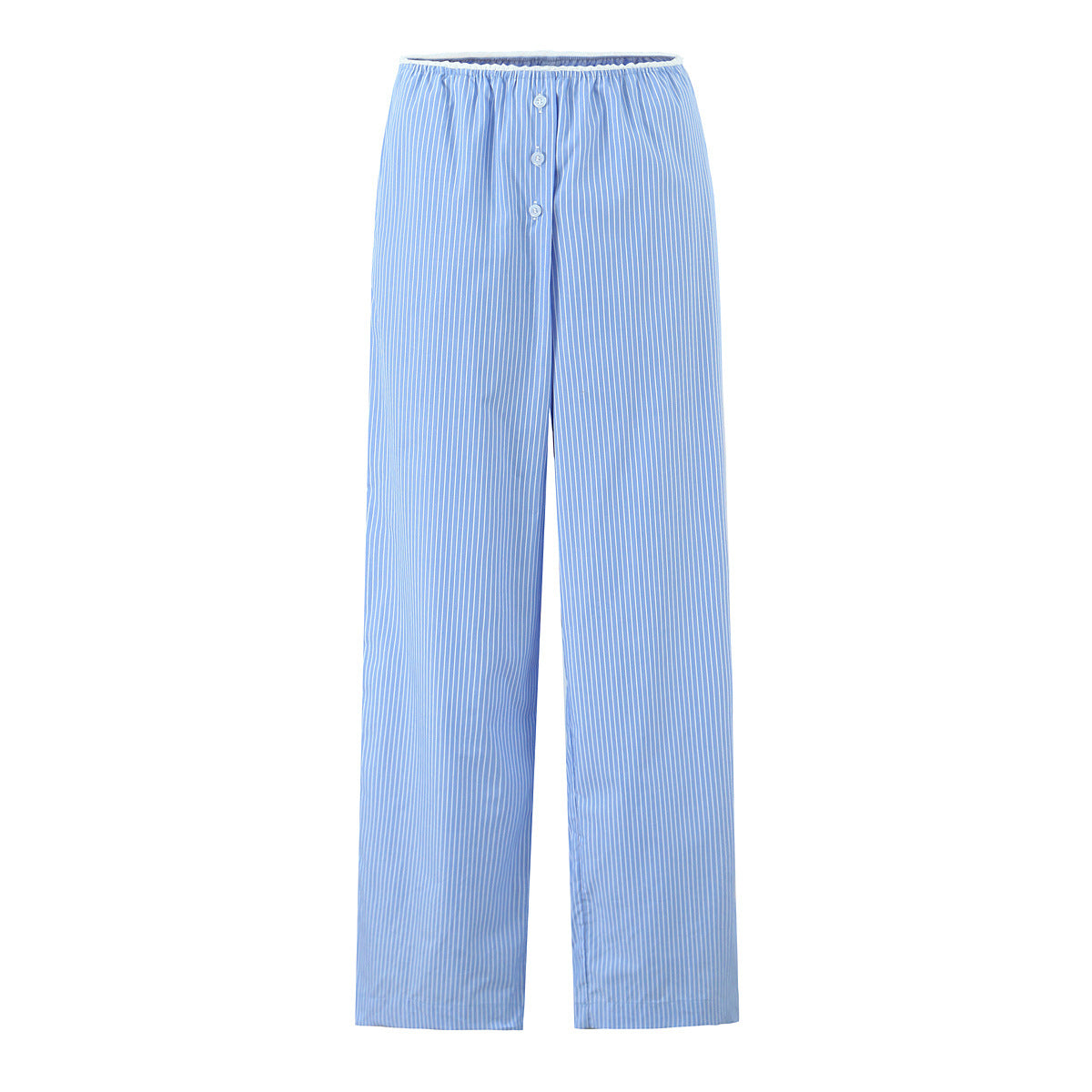 Stripe Loose Wide Leg Trousers