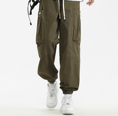 Men's Loose Cuff Trousers