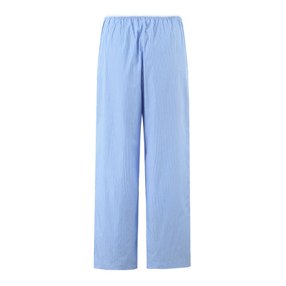 Stripe Loose Wide Leg Trousers