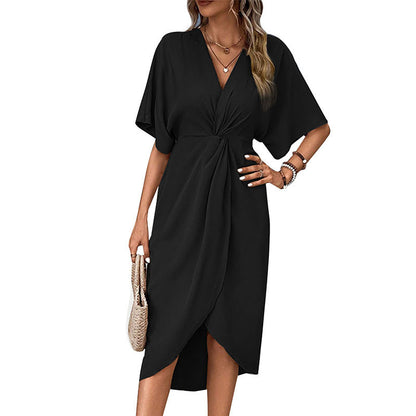 Irregular dresses for European and American women's clothing