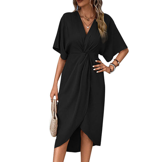 Irregular dresses for European and American women's clothing