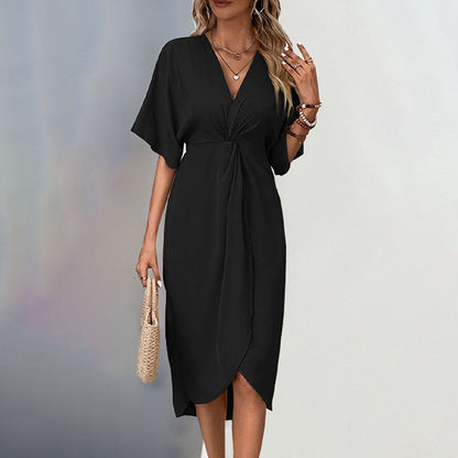 Irregular dresses for European and American women's clothing